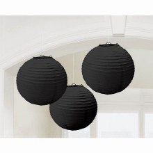 Lantern Jet Black 3pk