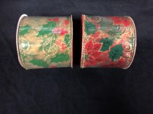 Ribbon Christmas Asst 2.5in