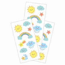Sticker Sheet Kawaii Sky