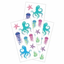 Sticker Sheet Jellyfish & Octo
