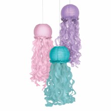 Shimmering Mermaids Hanging Jellyfish Decor