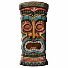 Tiki Head Vac Form