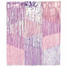 Luminous Fringe Foil Backdrop