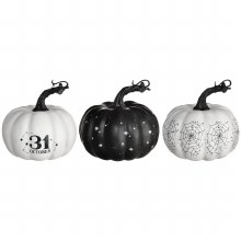 Classic Halloween Pumpkin Set 3pc