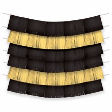 Backdrop Black And Gold 9pk