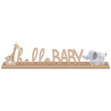 Soft Jungle Baby Sign