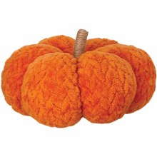Orange Herringbone Pumpkin