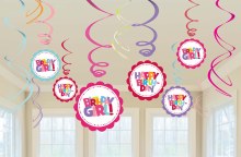 Whirl Decor Happy Birthday Gir