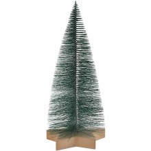 Bottle Brush Tree Green 14"