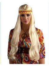 Wig Hippie w/Detach HB Blnd