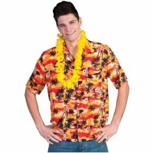 Hawaiian Shirt Sunset Lg