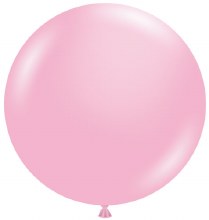 24" Solid Latex Helium Balloon • Pink, Baby