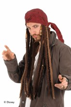 Jack Sparrow Scarf w Dreads