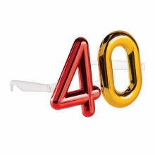 Glasses 40th