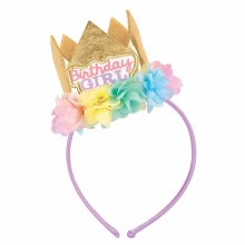 Birthday Girl Crown Headband