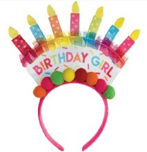 BDay Girl Sprinkles Headband