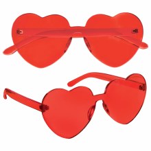 Heart Shaped Glasses Frameless