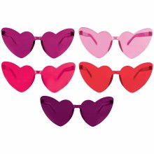 Heart Glasses 10ct Multipack