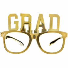 Metallic Grad Glasses 10pk