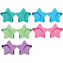 Multicolor Star Glasses 10ct