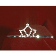 Tiara Mini Crown Rhnstne Slvr