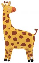 Jungle, Safari • Giraffe Shape • Jumbo 41in. Mylar Helium Balloon