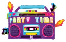 90's Boom Box • Jumbo 28in. Mylar Helium Balloon