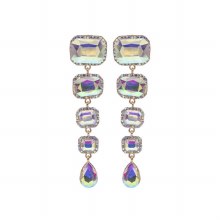 Earring Chandelier Gold AB