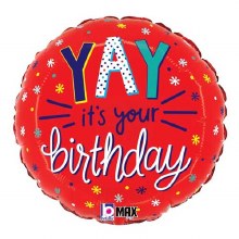 MYLR HB It's Your Bday RD 18"