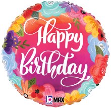 MYLR HB Flowers Bright 18"