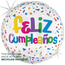 MYLR FC White Confetti 17"