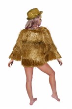 Jacket Tassel Gold Adult Lg