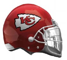 Kansas City Chiefs Helmet ~ 21"