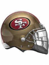 San Fransisco 49ers Helmet ~ 21"