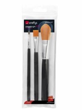 Cosmetic Brush Set 3pc