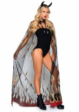 Devil Flame Cape & Horns