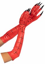Gloves Rhinestone Claw