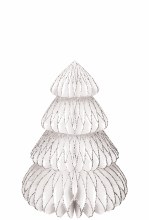Tree Honeycomb w/Glitter 6pk