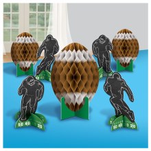 Honeycomb Centerpiece Kit Football