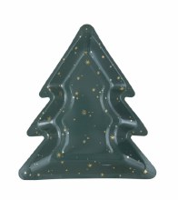 Modern Christmas Tree Plate