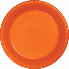 Sunkissed Orange 10" Pl Plates