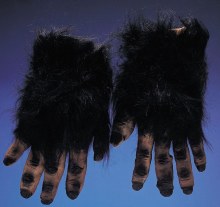 Hands Hairy Black