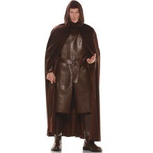 Hooded Brown Cape