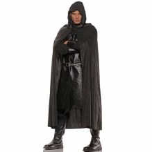 Hooded Black Cape