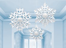 Snowflake Fan Decor Kit