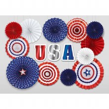 Patriotic Fan Decoatingr Kit