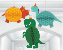 Dino-Mite Party Honeycomb Hanging Decor