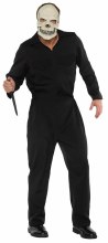 Black Horror Jumpsuit Adult OS