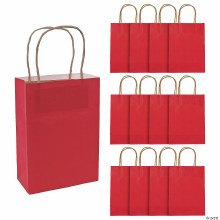 Craft Bag Medium Red 12ct