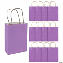 Craft Bag Medium Purple 12ct